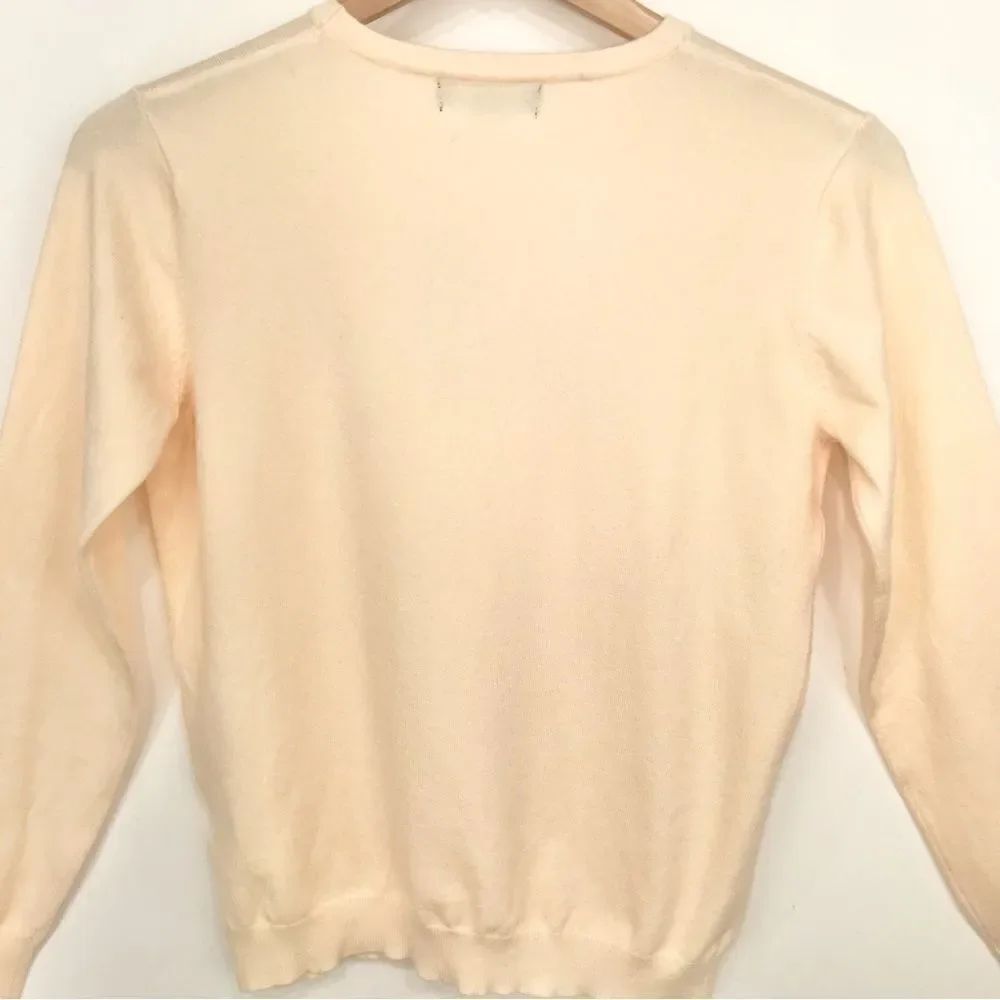 Lulus Cream Classic Crew Neck Sweater - Picture 10 of 14